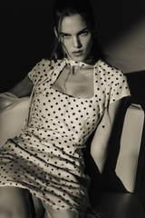 Grace Polka Charm Mini Dress