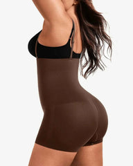 Bare Essentials Eco Shaper Boyshort - Black Seamless