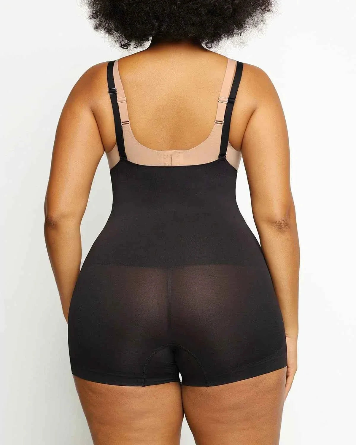 Bare Essentials Eco Shaper Boyshort - Black Seamless