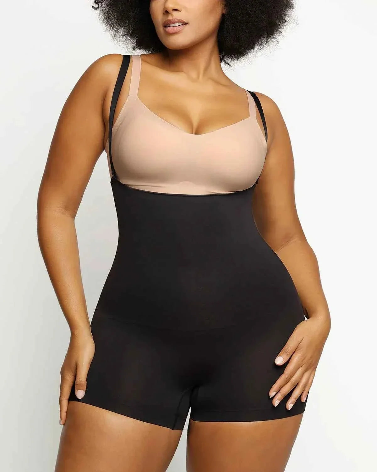 Bare Essentials Eco Shaper Boyshort - Black Seamless