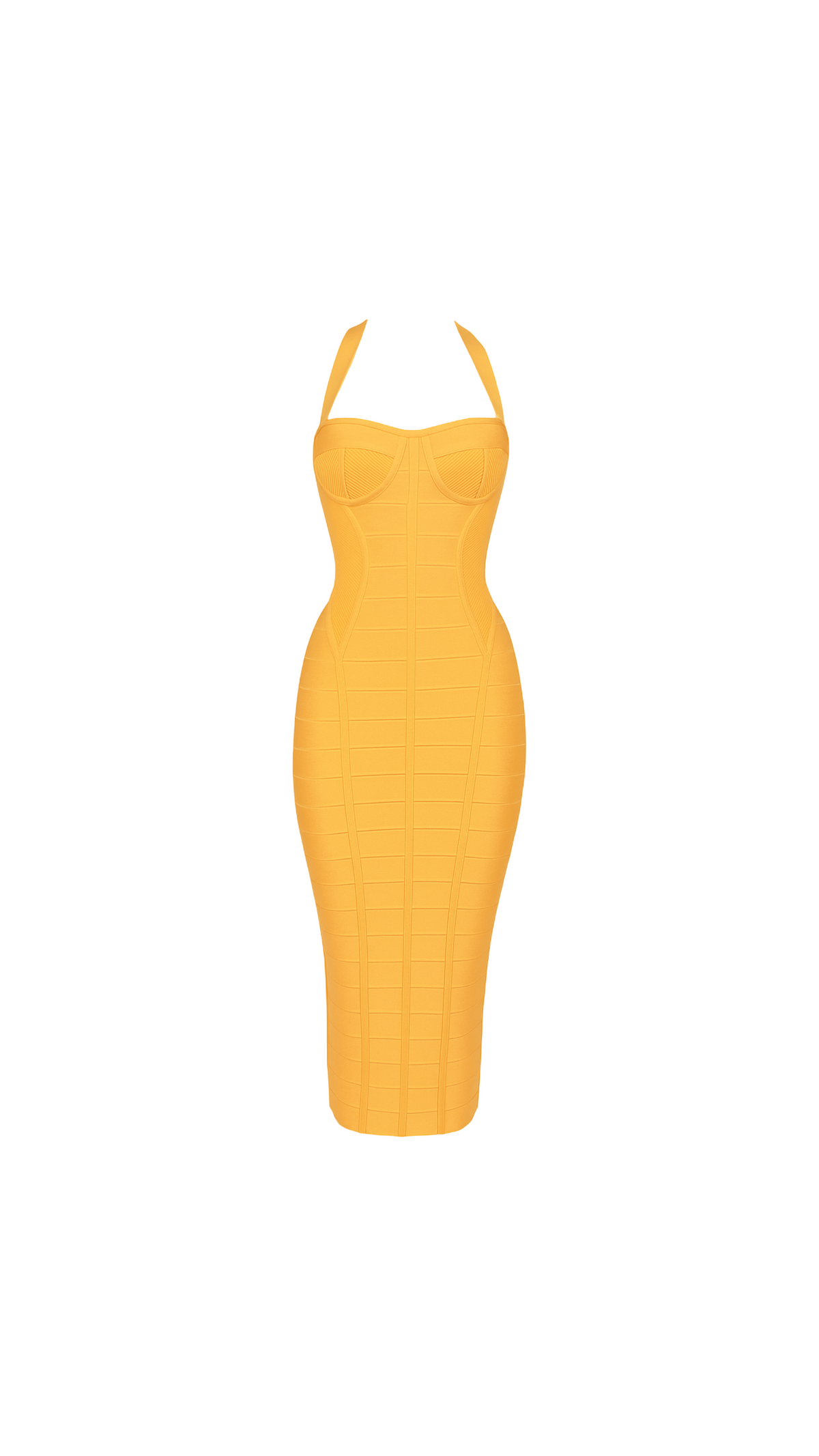 Sofia Midnight Blue Bandage Midi Dress