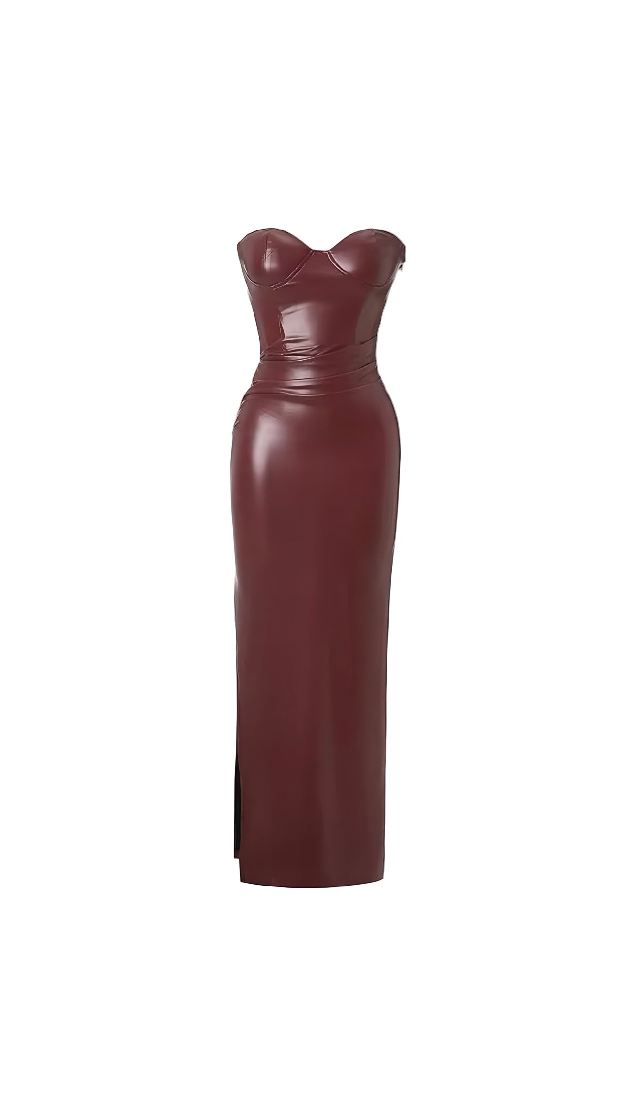 Rosalina Bold Black Midi Dress