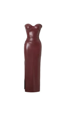 Rosalina Bold Black Midi Dress