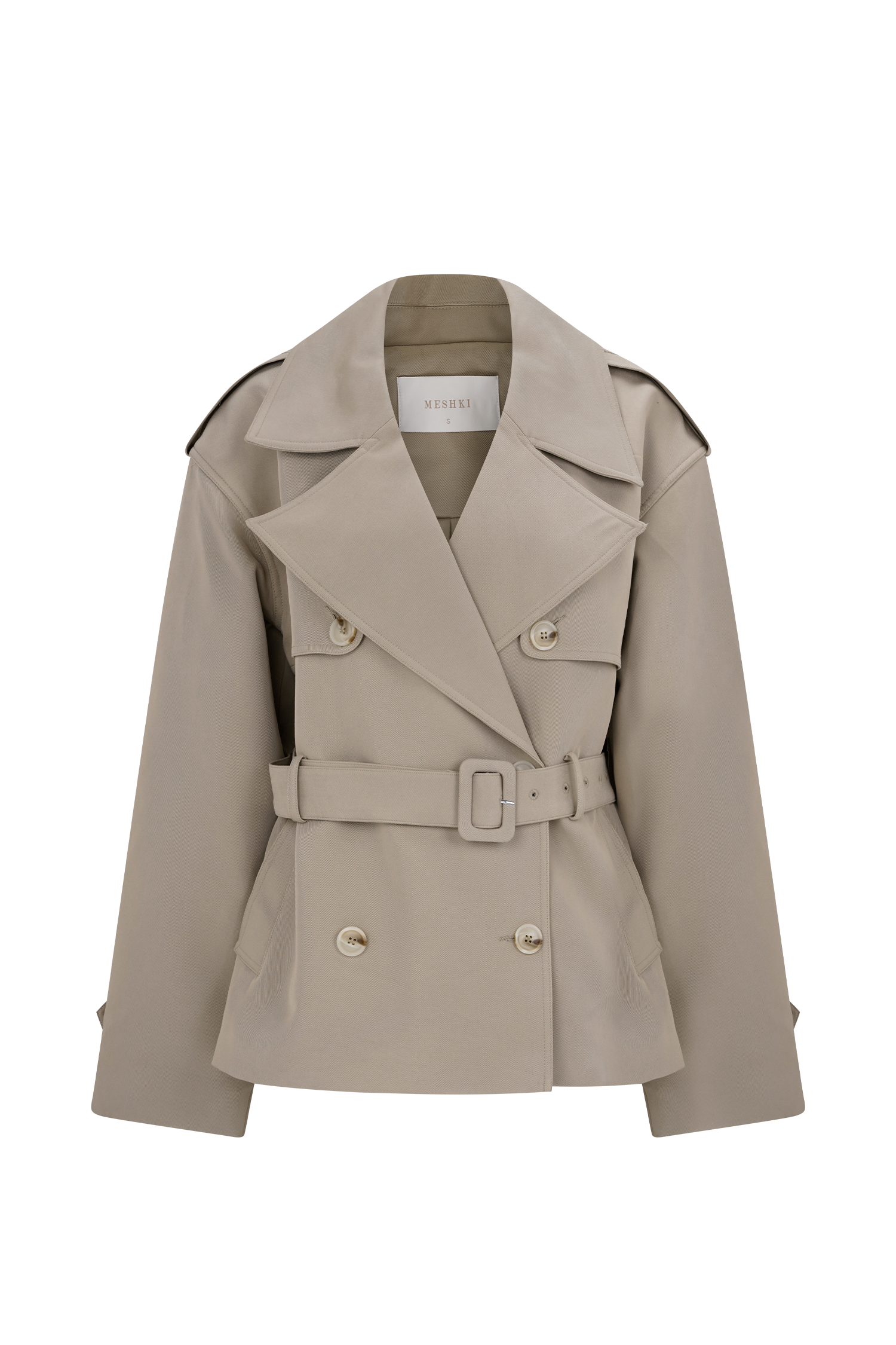 Alden Pebble Short Trench Jacket