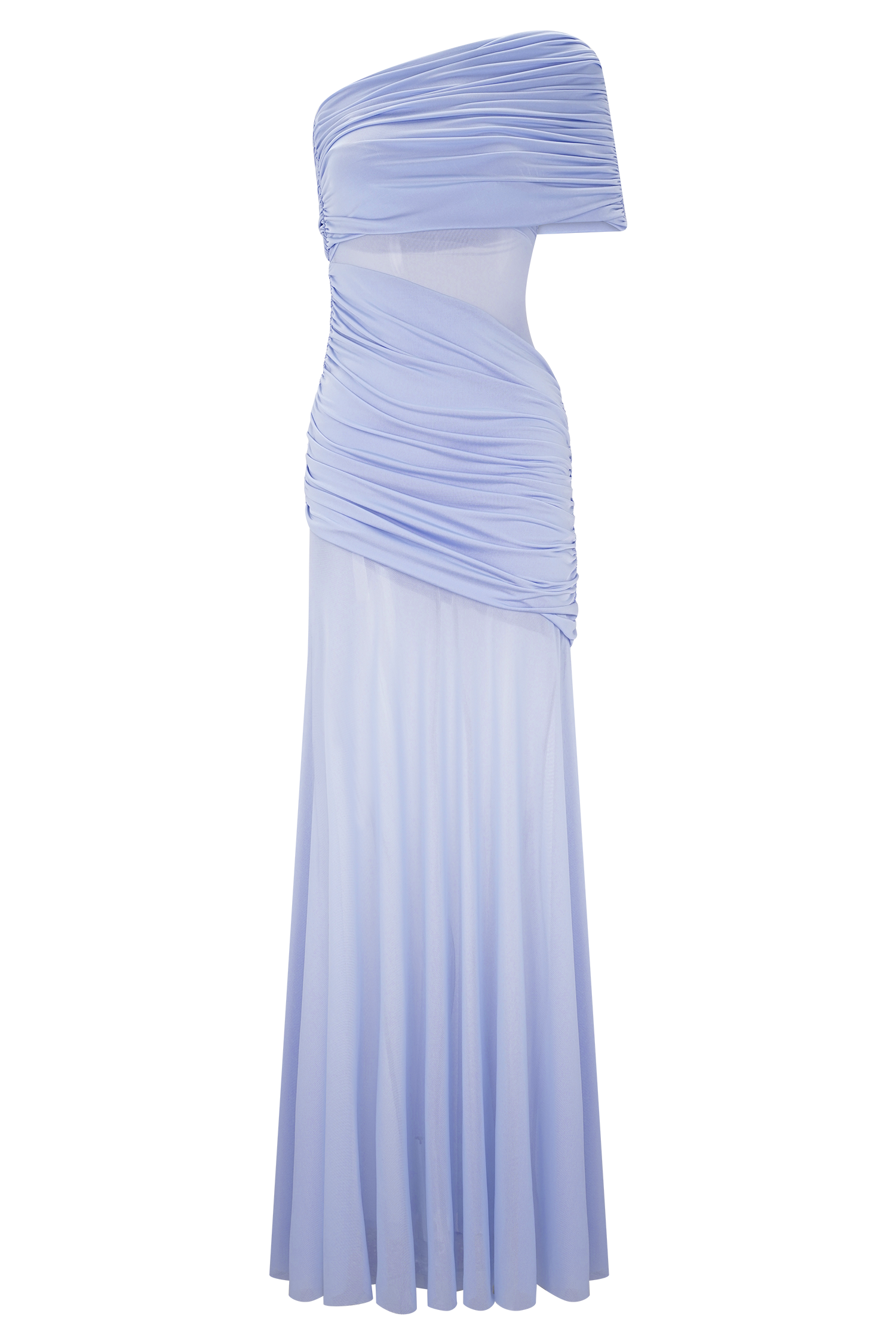 Dallas Lavender One Shoulder Maxi Dress