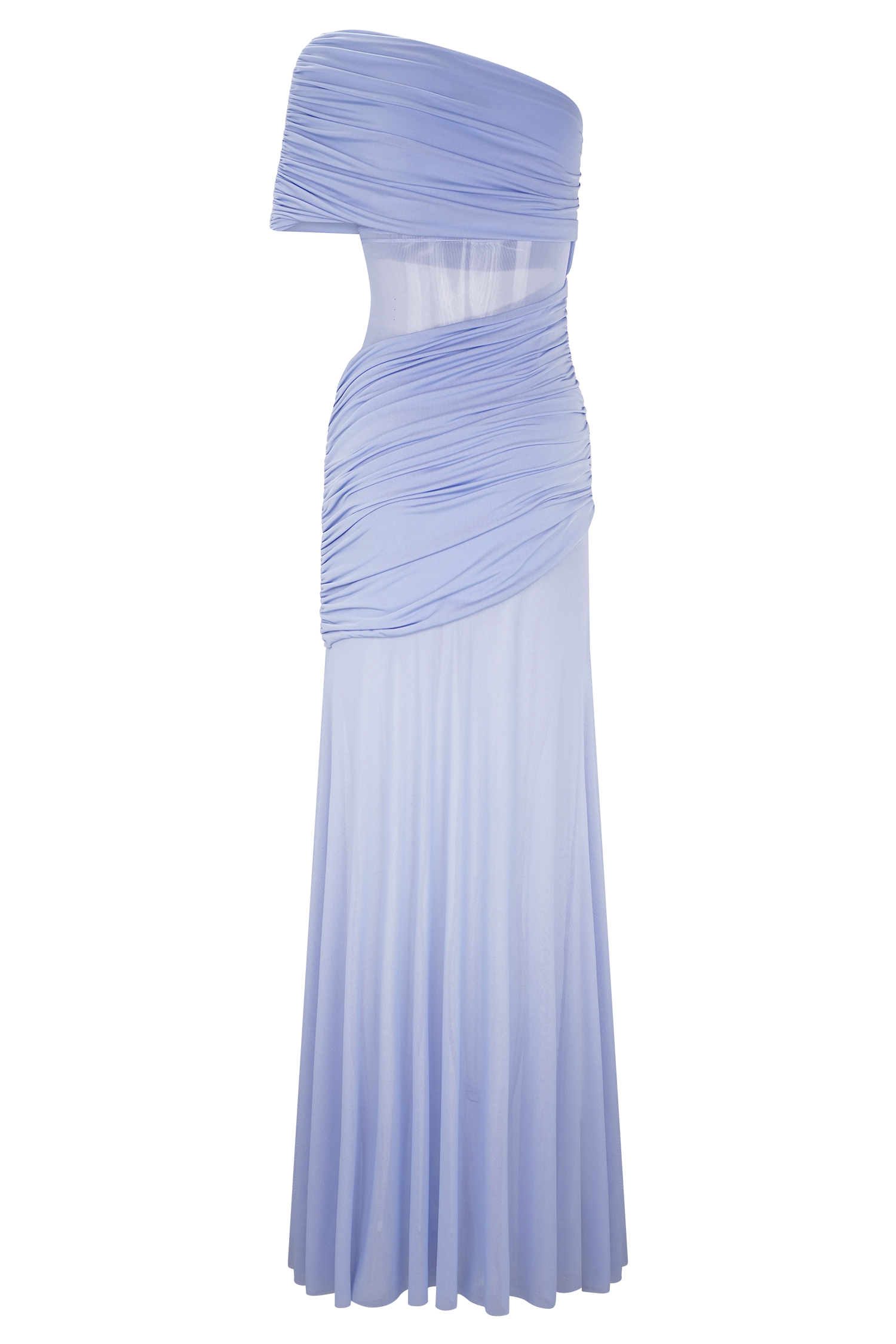 Dallas Lavender One Shoulder Maxi Dress
