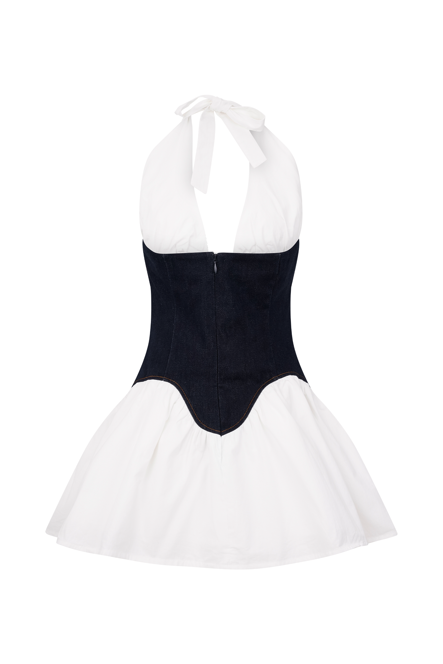 Merlyn Indigo Blue Denim Mini Dress