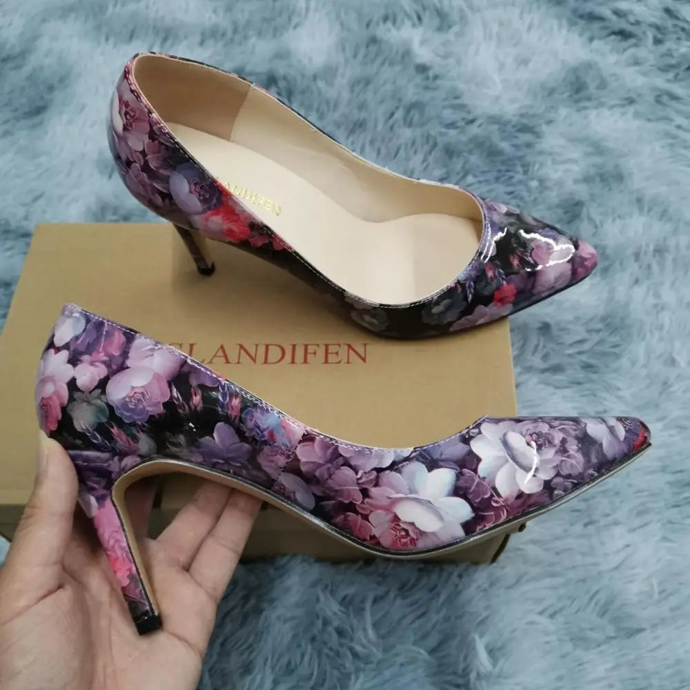 13 Style Classic Sexy Pointed Toe 9cm mid High Heels