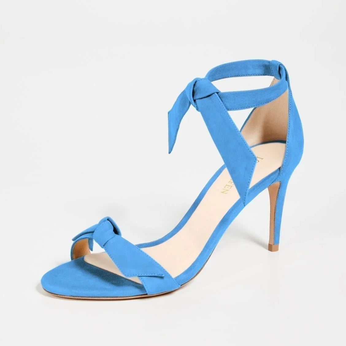 Open Toe Bow Ankle Strap Women Sandals