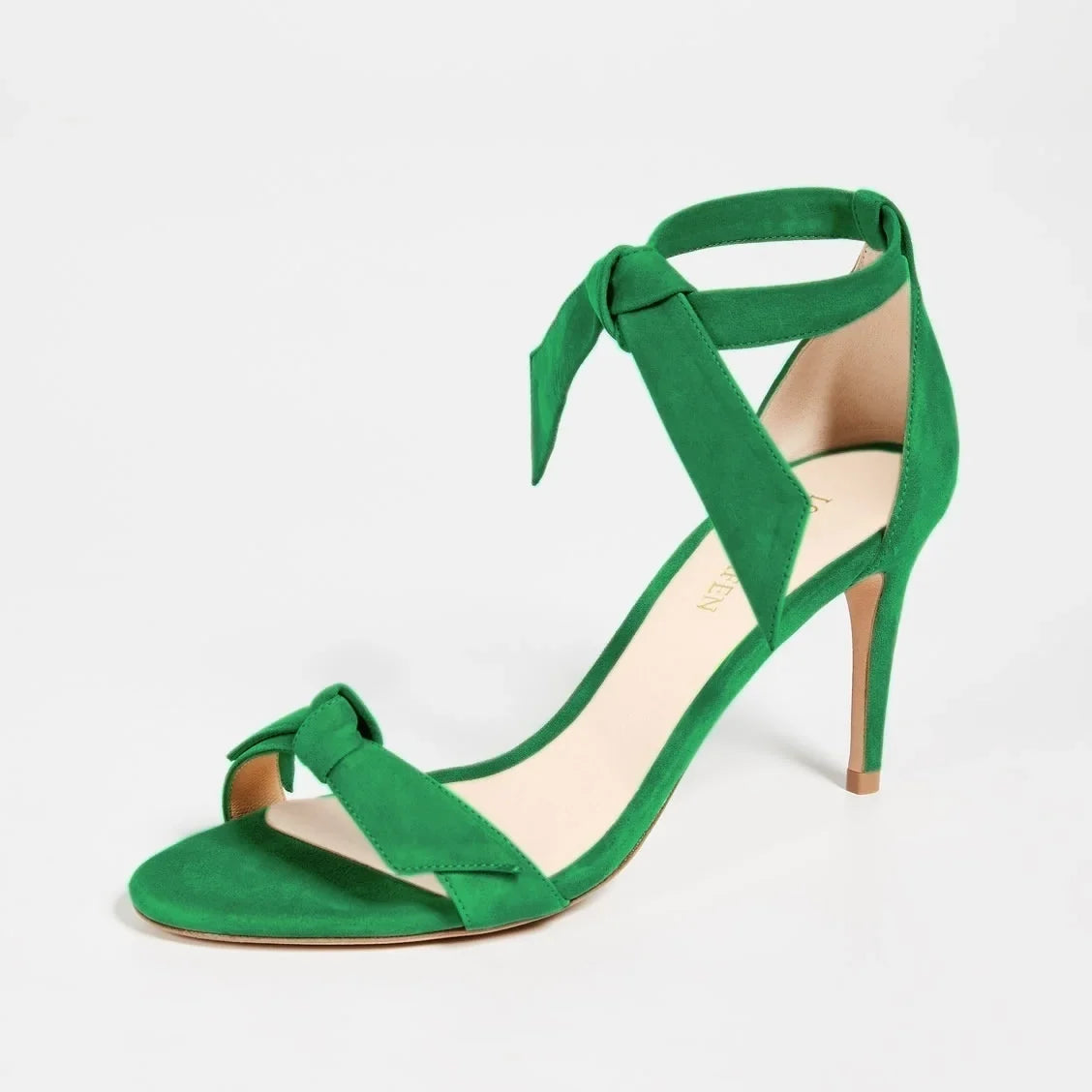 Open Toe Bow Ankle Strap Women Sandals