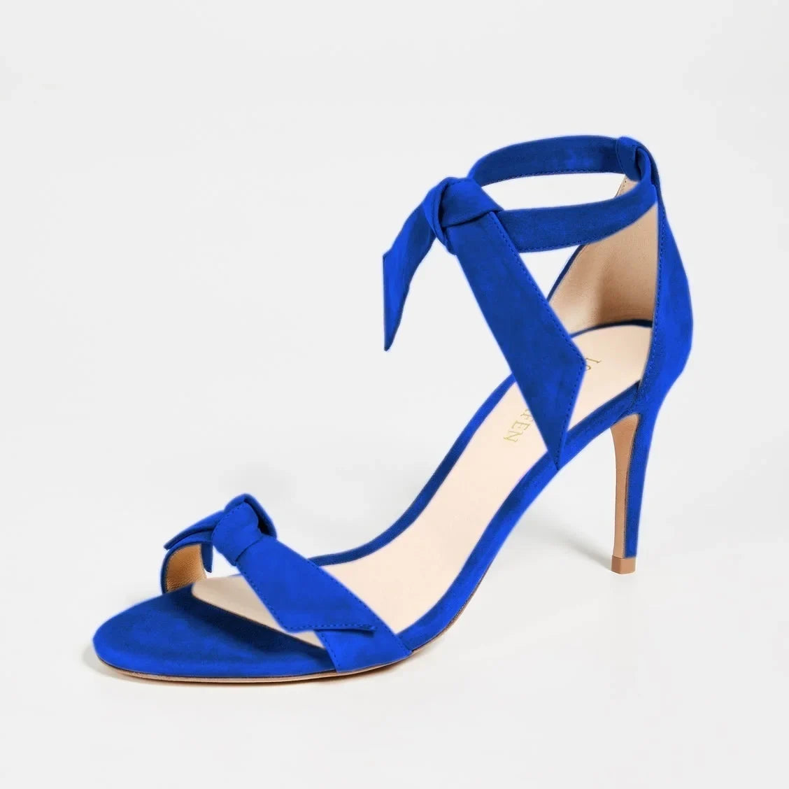Open Toe Bow Ankle Strap Women Sandals