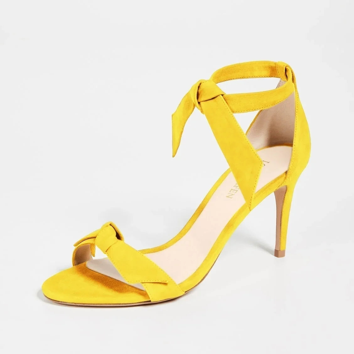Open Toe Bow Ankle Strap Women Sandals