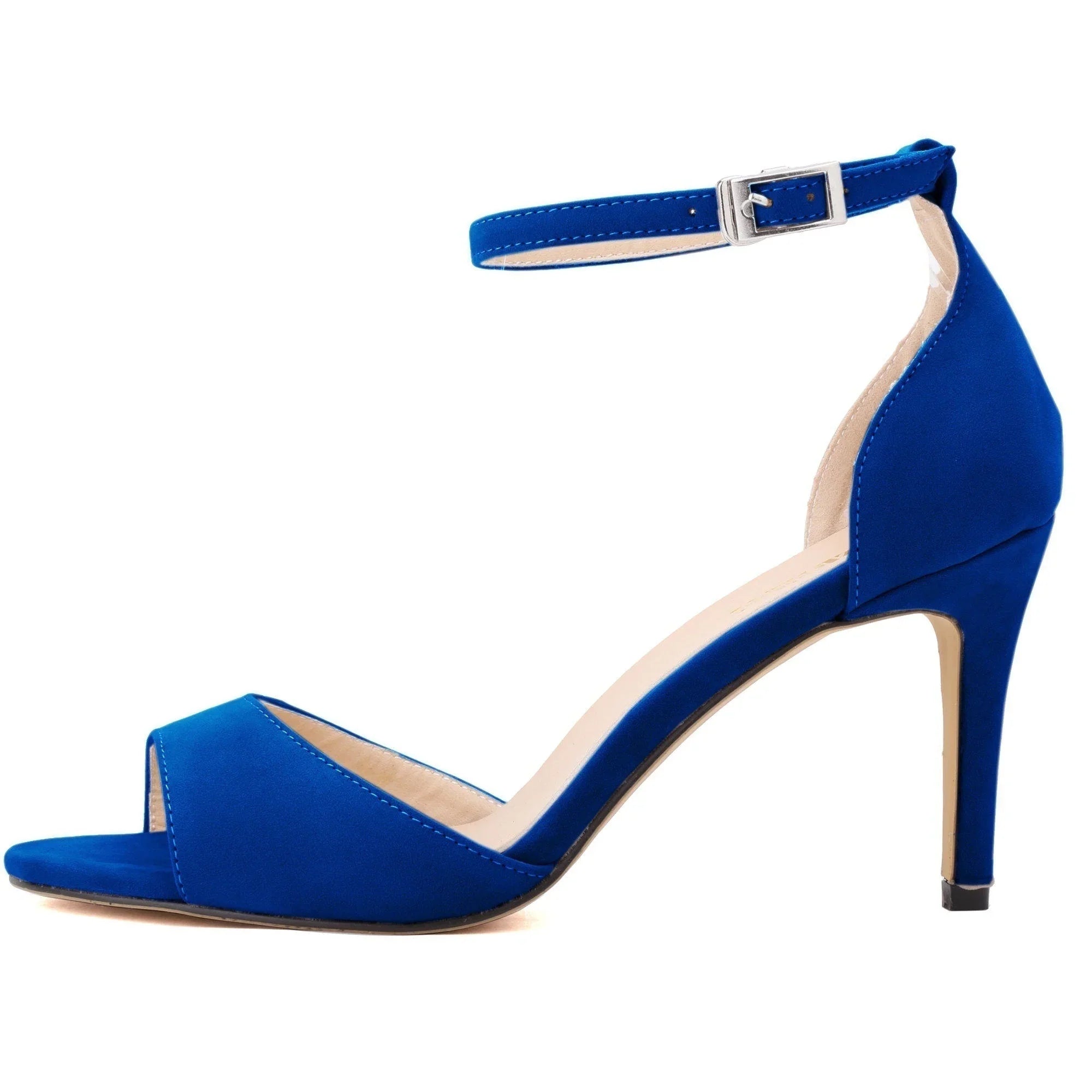Faux Velvet Sandal Women Pumps