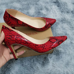 13 Style Classic Sexy Pointed Toe 9cm mid High Heels