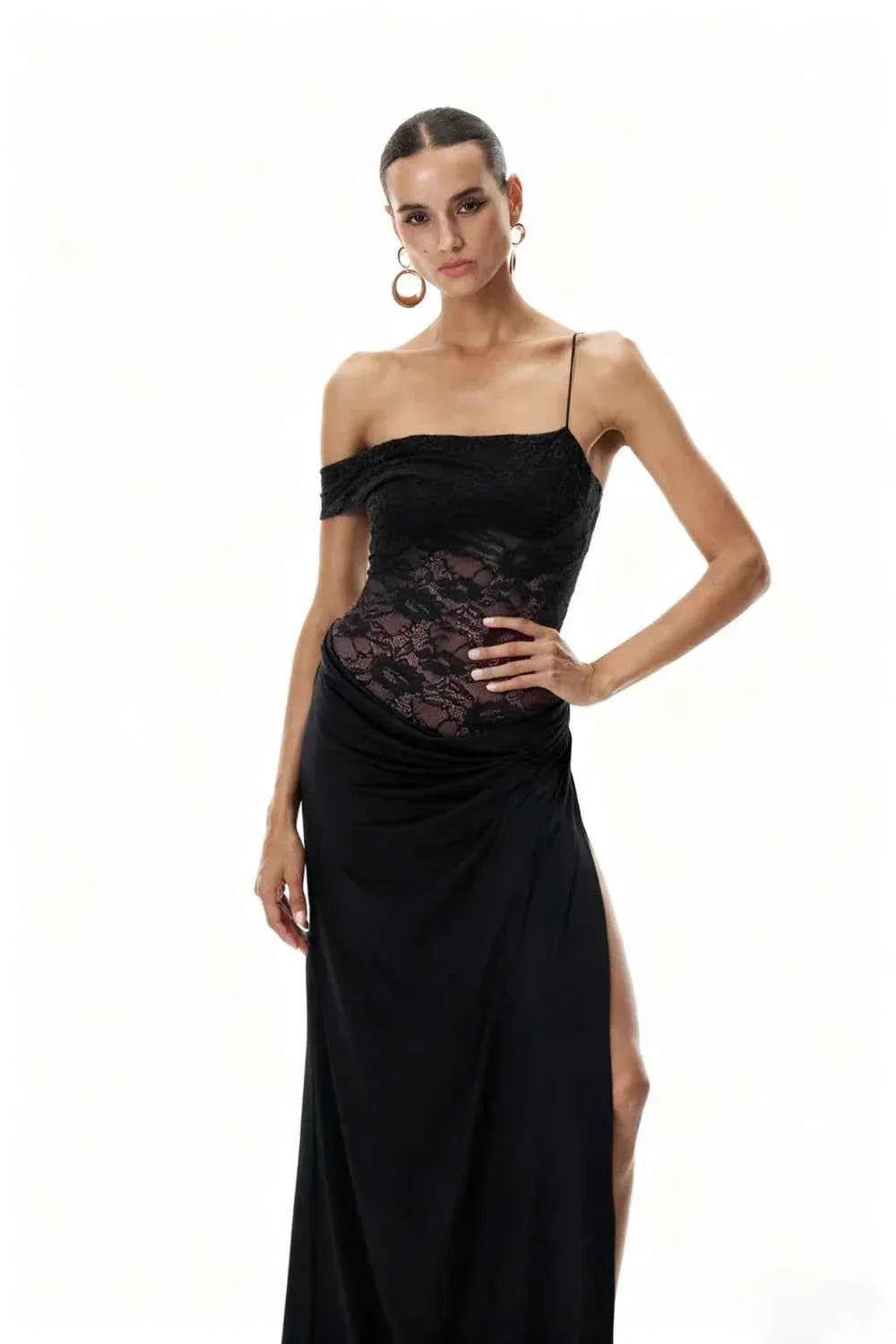 Women's Elegant Lace Maxi Summer Dress