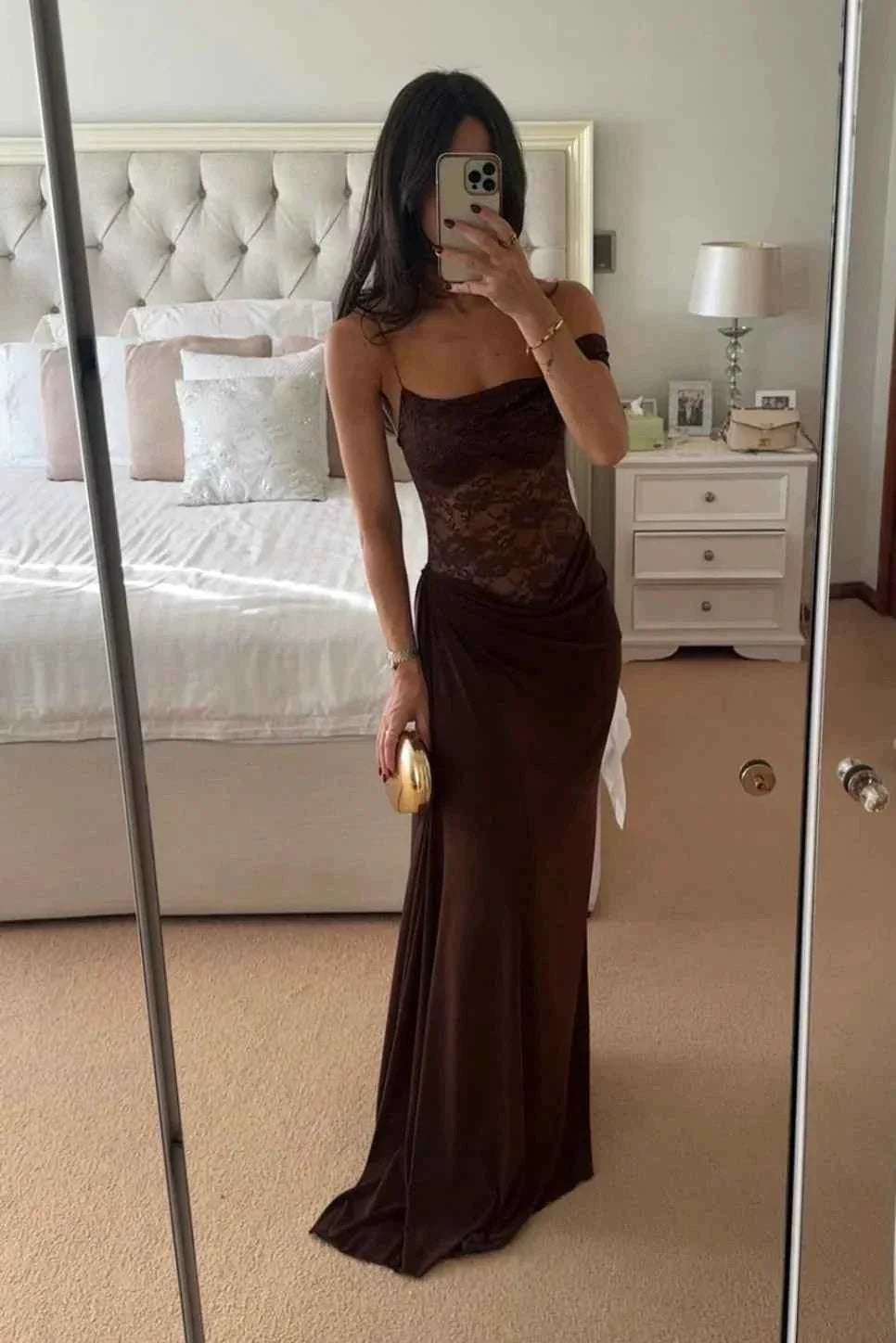 Women's Elegant Lace Maxi Summer Dress