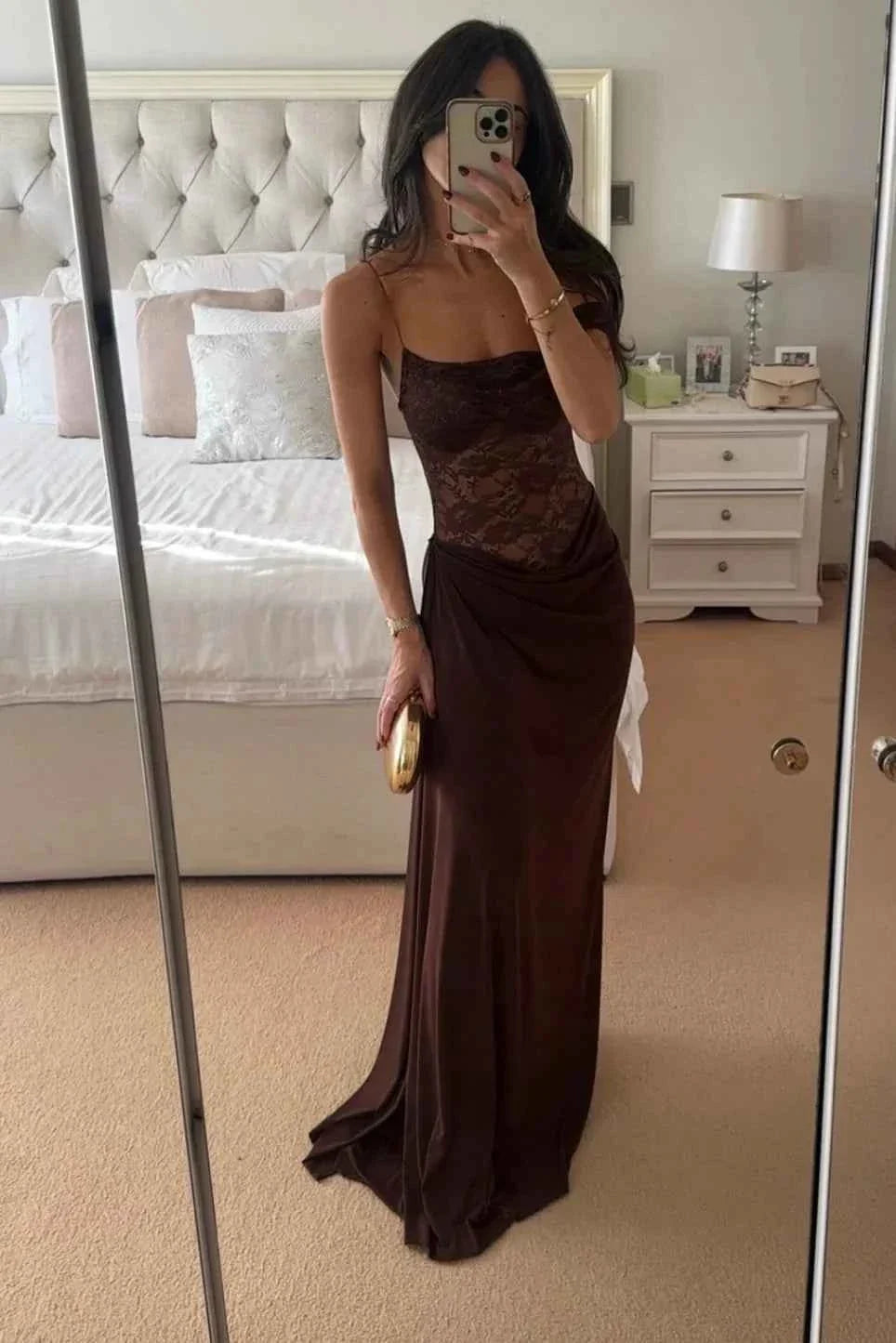 Women's Elegant Lace Maxi Summer Dress