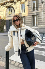Women's Oversized Teddy Jacket