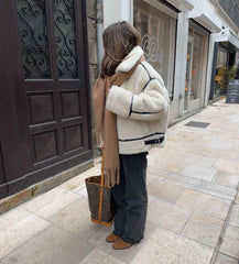 Women's Oversized Teddy Jacket