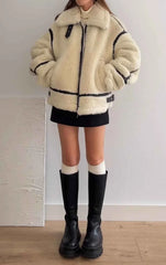 Women's Oversized Teddy Jacket