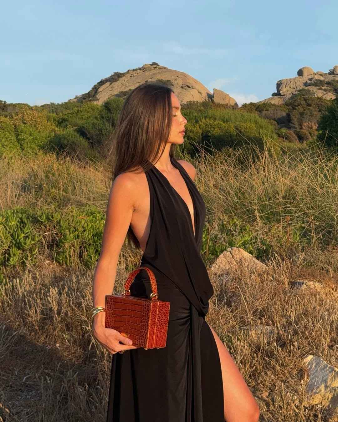 Women's Halter Backless Maxi Summer Dress