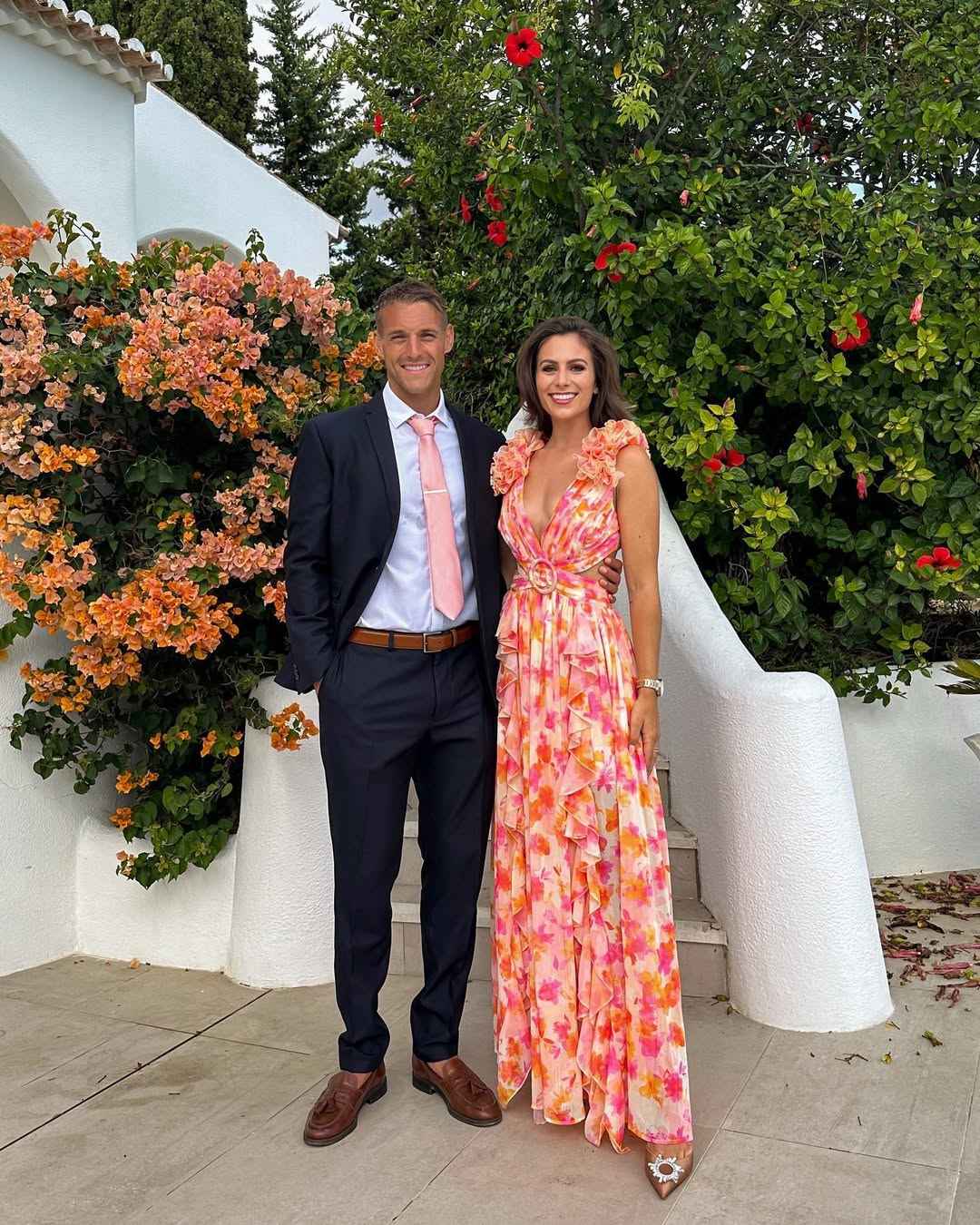 Women's Floral Sleeveless Cut-Out Maxi Wedding Guest Dress
