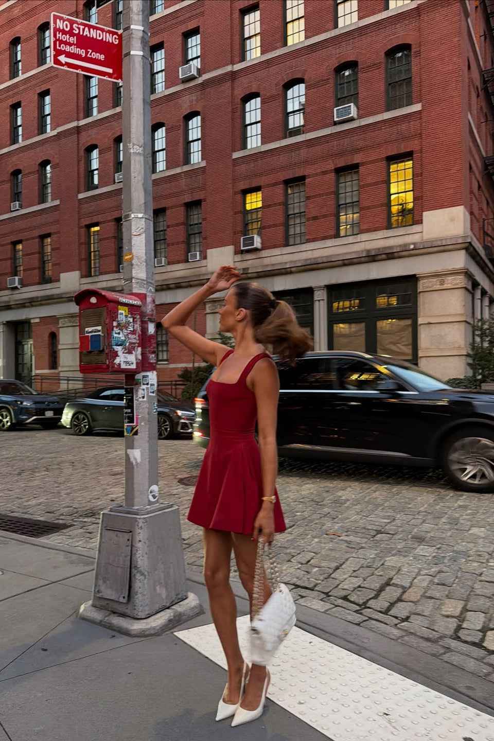 Women's Sleeveless Skater Mini Dress