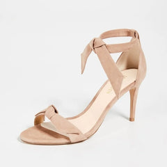 Open Toe Bow Ankle Strap Women Sandals