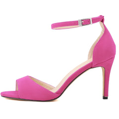 Faux Velvet Sandal Women Pumps