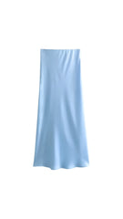 Abby Satin Maxi Skirt