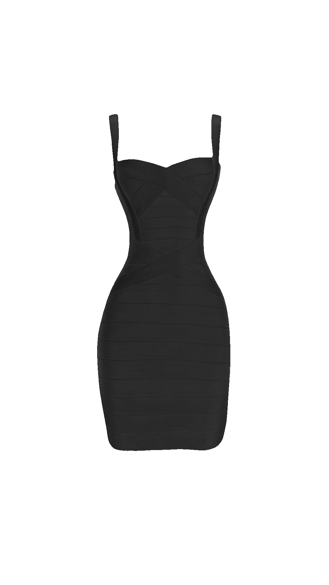 Aria Sculpted Bandage Mini Dress
