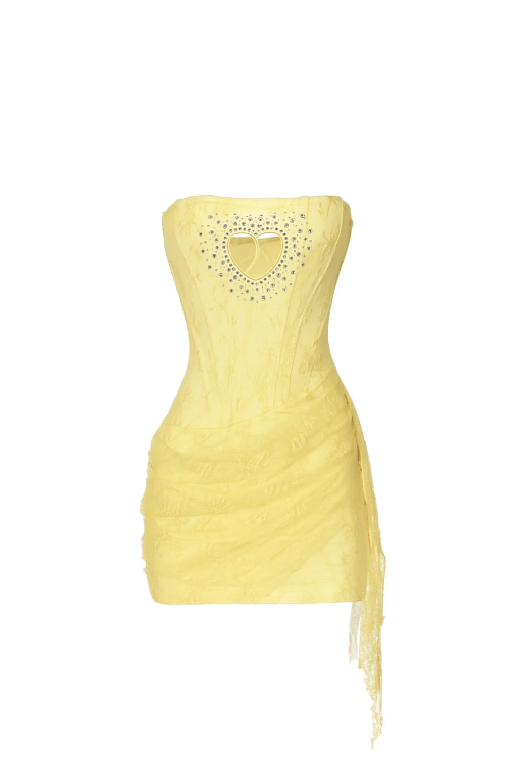 Cinderella Pink Yellow Mini Dress