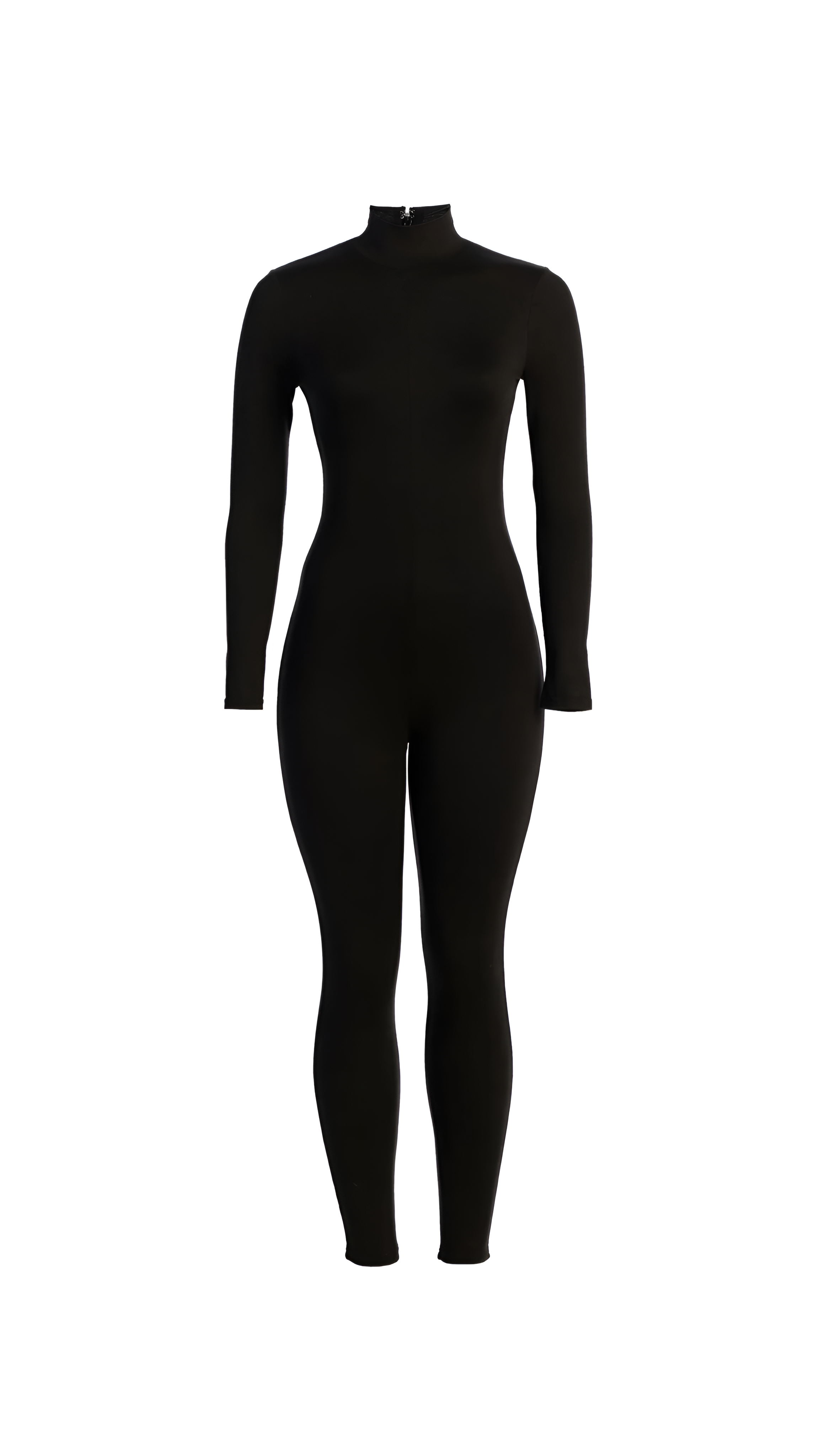 Seraphina Navy Blue Long-Sleeve Jumpsuit
