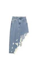 Nellie Denim Midi Skirt