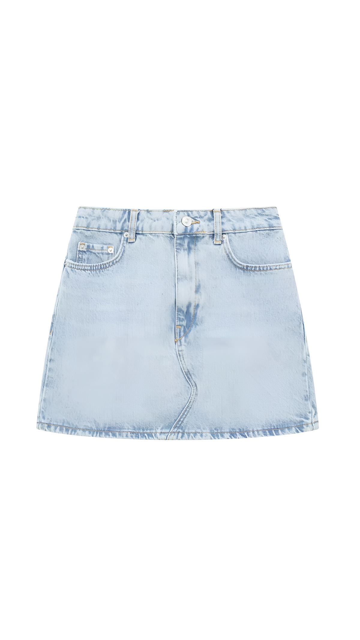 Elsie Light Denim Mini Skirt