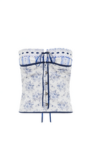 Evelyn Strapless Top