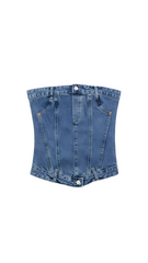 Marissa Denim Crop Top