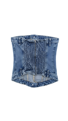 Marissa Denim Crop Top