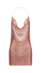 Layla Metallic Mini Dress