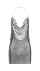 Layla Metallic Mini Dress