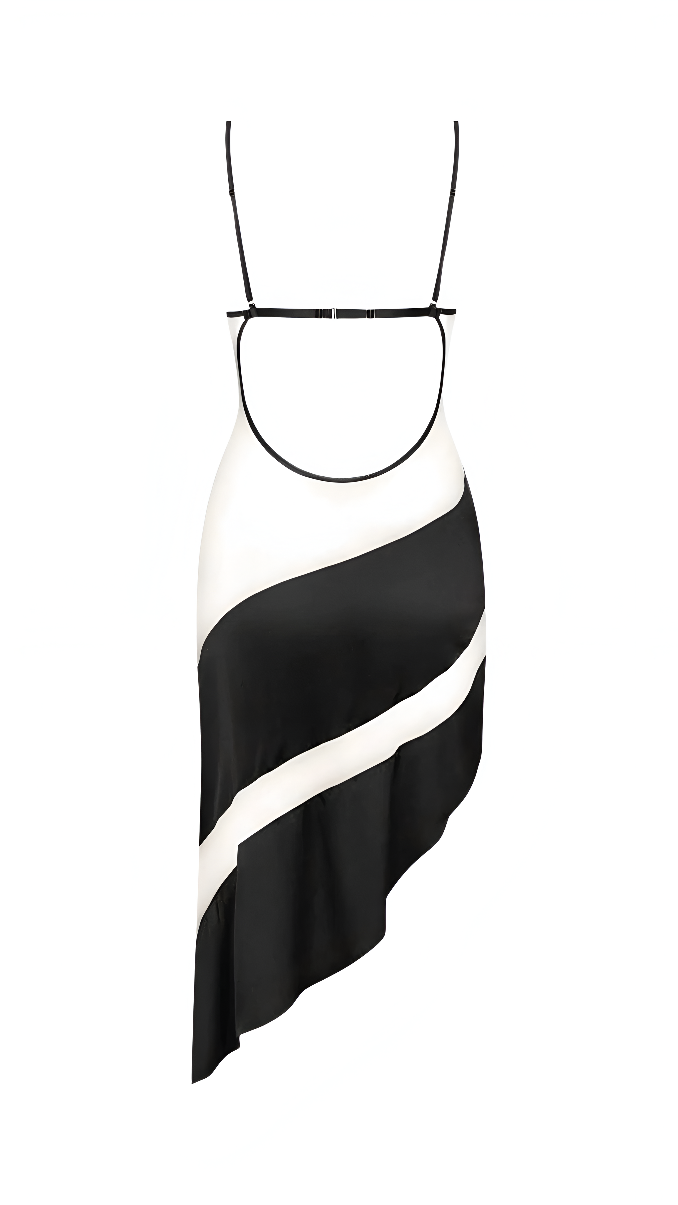 Nora Sheer Black Midi Dress