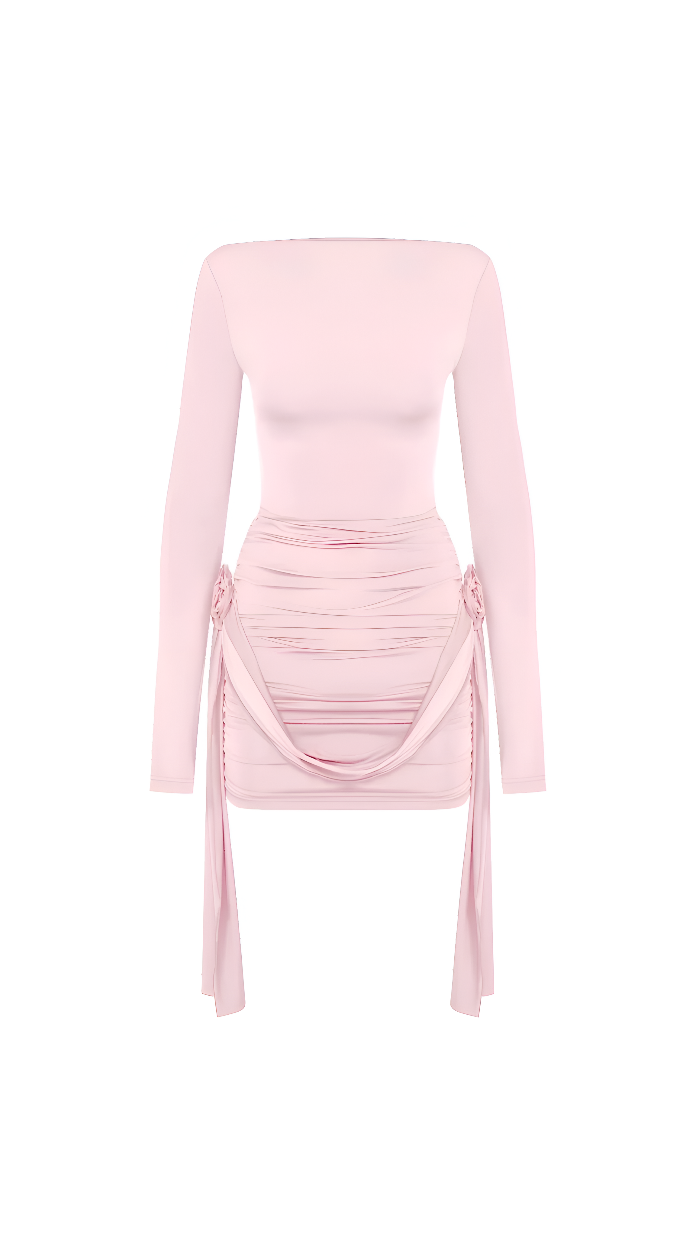 Cameron Pink Black Mini Dress