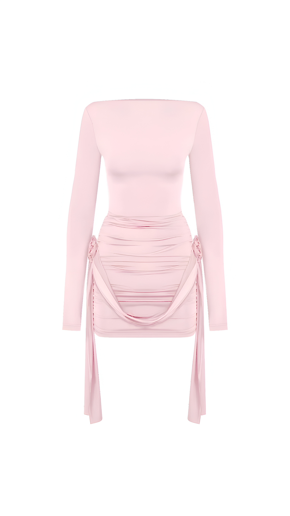 Cameron Pink Black Mini Dress