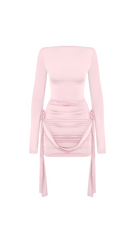 Cameron Pink Black Mini Dress