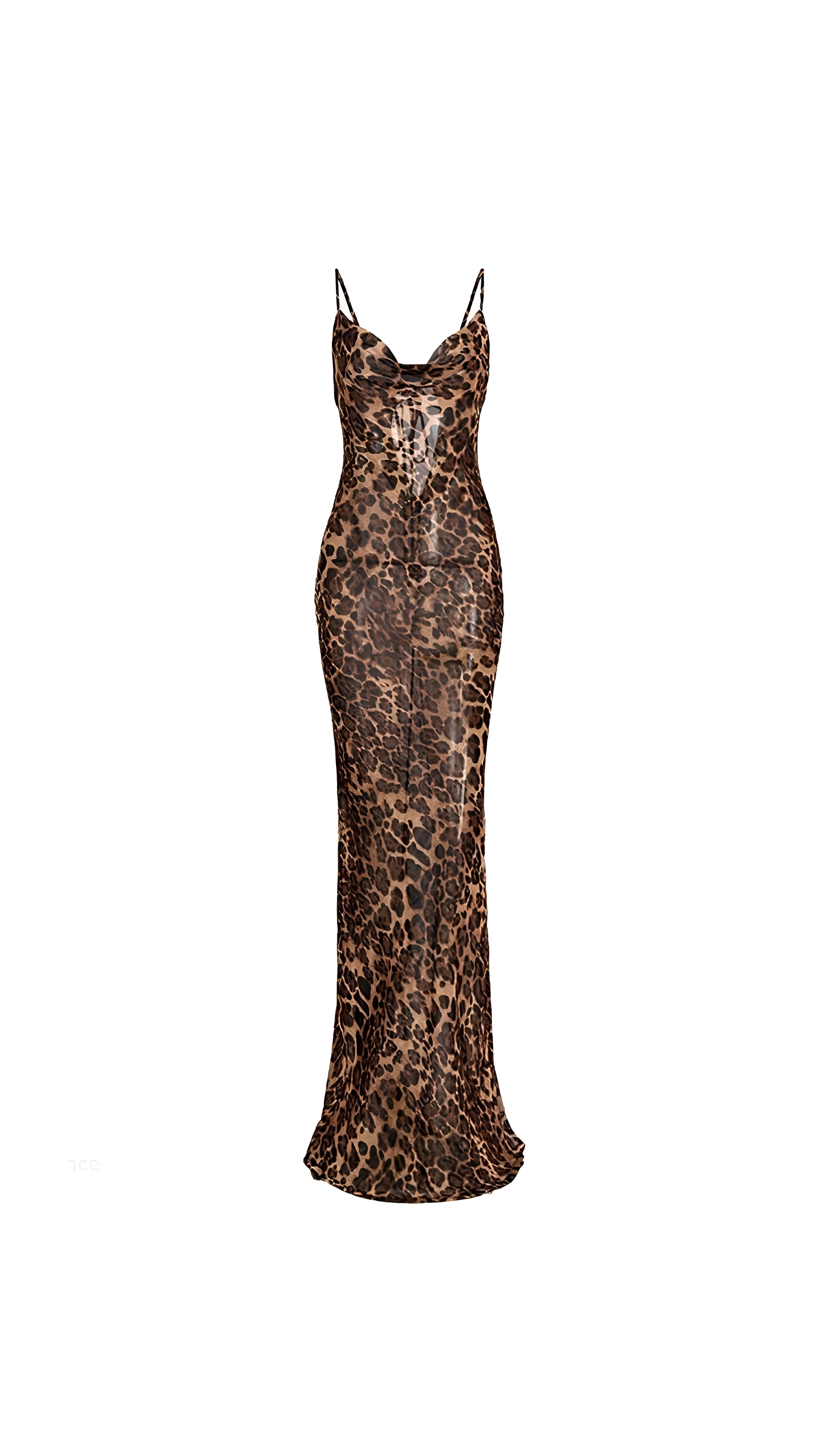 Eliana Leopard Maxi Dress