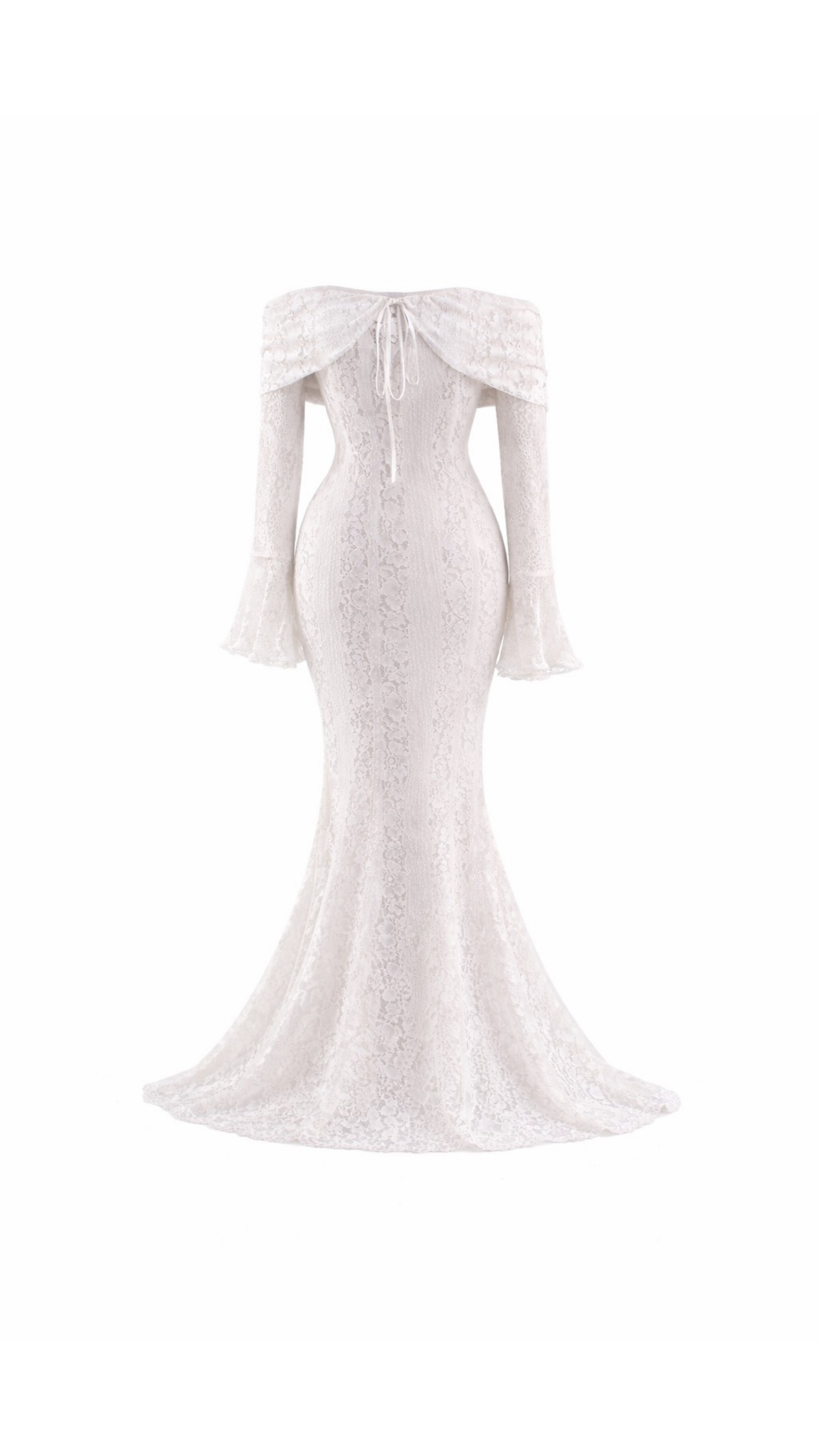 Leilani Lace Off-Shoulder Maxi Dress