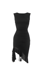 Sienna Asymmetrical Midi Dress
