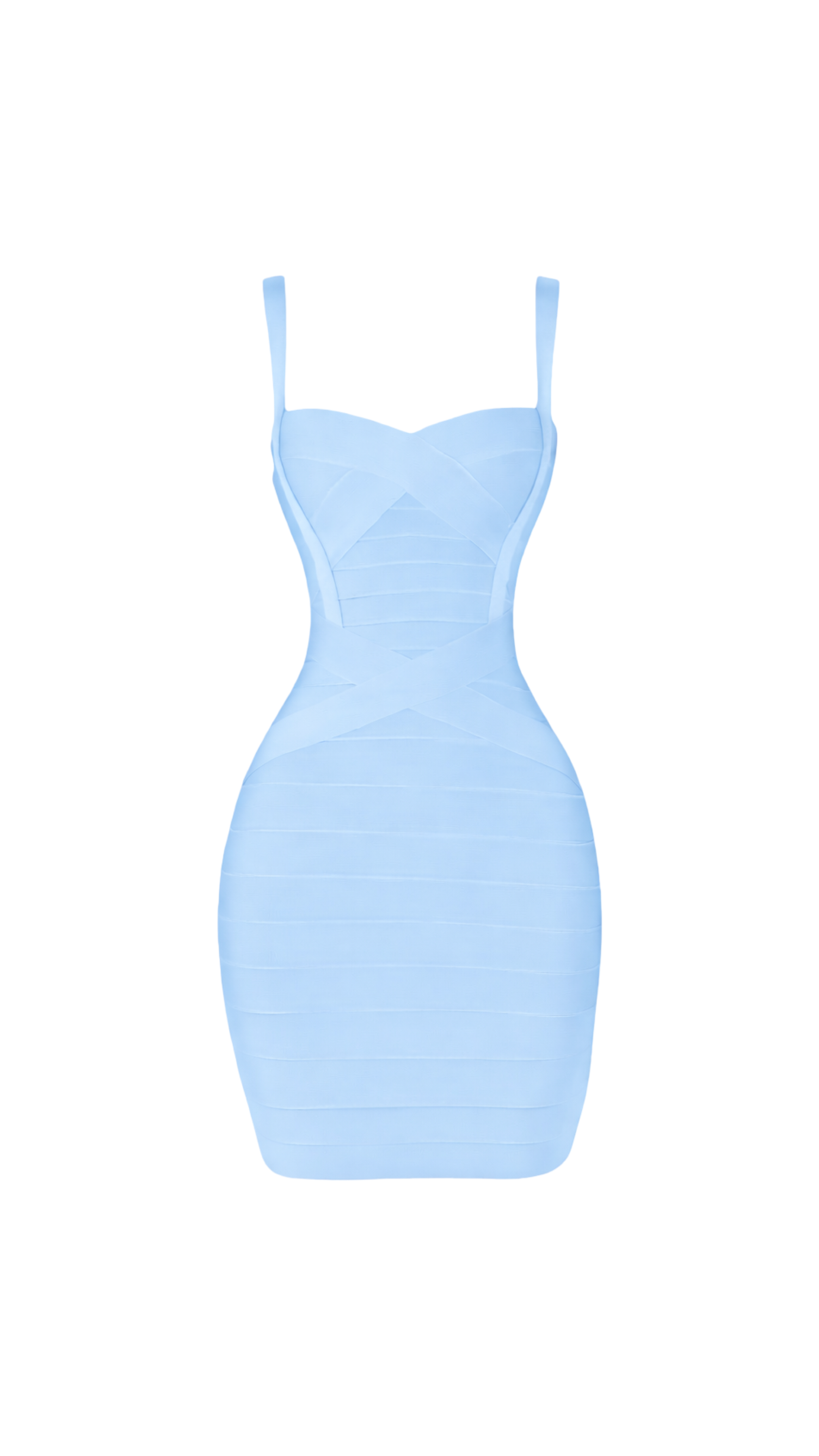 Aria Sculpted Bandage Mini Dress