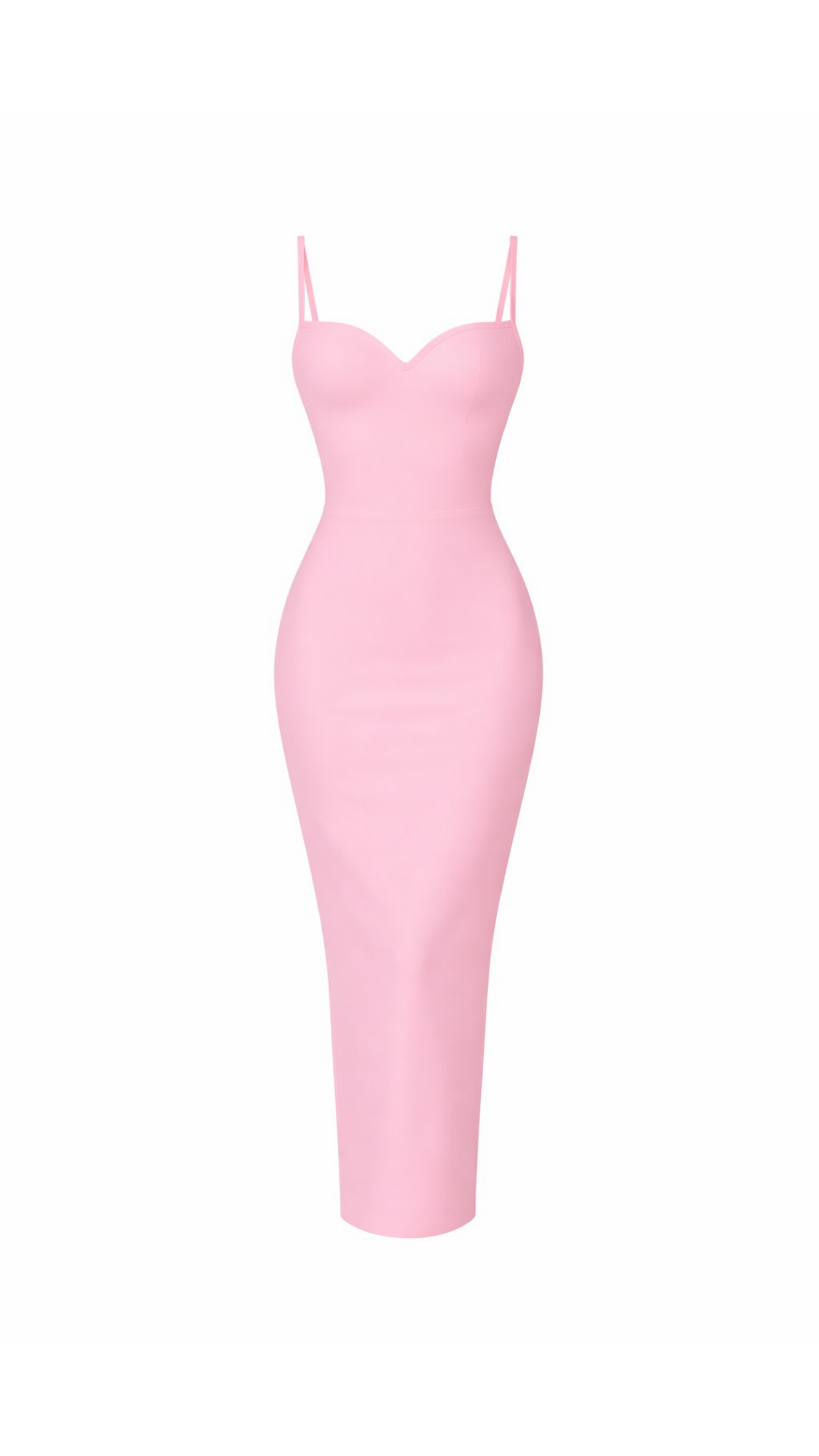 Anabella Soft Pink Maxi Dress