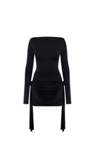 Cameron Pink Black Mini Dress